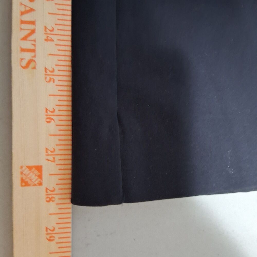 Reformation Wide Leg Ankle Pants Size 10 Black Tailored Minimalist USA Made - Picture 12 of 14